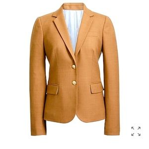 EUC J. Crew Factory Camel Schoolboy Blazer